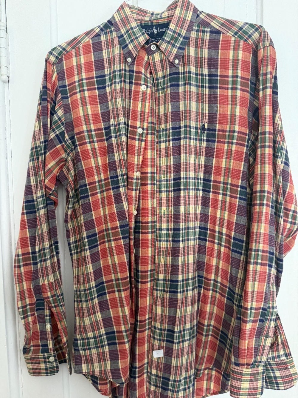 Vintage Polo Madras Shirt